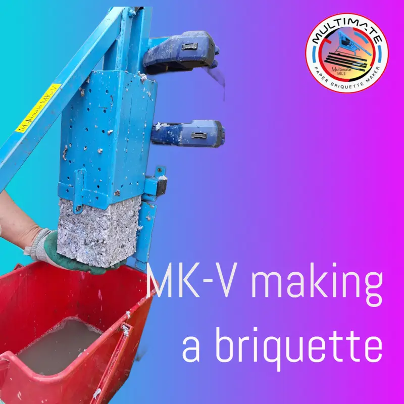 Briquette removal
